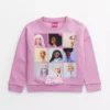 Barbie Pink Character Graphic Sweatshirt 5 Years 1 Barbie Pink Character Graphic Sweatshirt 5 Years -Hush Puppies Clothing Sale tuc143801411 Pink R Z001A