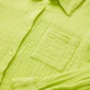 Lime Green Woven Shirt & Shorts Set 11 Years