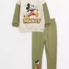 Disney Mickey Mouse Khaki Sweatshirt & Joggers Set 1-2 Years 1 Disney Mickey Mouse Khaki Sweatshirt & Joggers Set 1-2 Years -Hush Puppies Clothing Sale tuc143816031 Multi20Coloured R Z001A