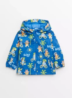 Bluey Blue Mac Coat 1-2 Years