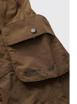 Brown Woven Cargo Trousers 5 Years