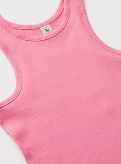 Pink Ribbed Jersey Dress 11 Years -Hush Puppies Clothing Sale tuc143885387 Pink R Z002A