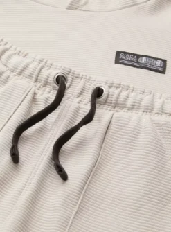 Cream Ribbed Hoodie & Shorts Set 10 Years