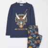 FATFACE Dinosaur Jersey Pyjama Set 3-4 Years -Hush Puppies Clothing Sale tuc143917941 Navy R Z001A 1