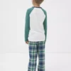 FATFACE Crocodile Check Pyjama Set 3-4 Years 2 FATFACE Crocodile Check Pyjama Set 3-4 Years -Hush Puppies Clothing Sale tuc143918169 Green R Z003A