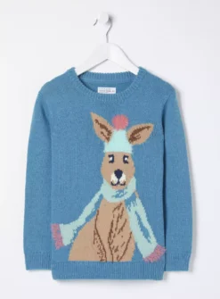 FATFACE Kara Kangaroo Crew Jumper 8-9 Years