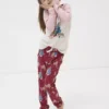FATFACE Kangaroo Pyjama Set 10-11 Years -Hush Puppies Clothing Sale tuc143921000 Pink R Z001A 1
