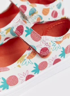 Pineapple Print Mary Jane Shoes 7 Infant -Hush Puppies Clothing Sale tuc143922467 Multi20Coloured R Z003A