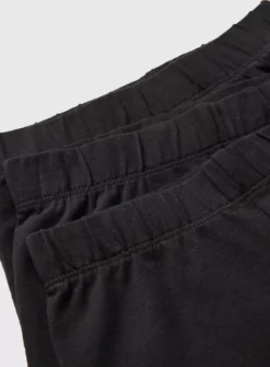 Core Black Cycling Shorts 3 Pack 11 Years -Hush Puppies Clothing Sale tuc143958857 Black R Z002A 7