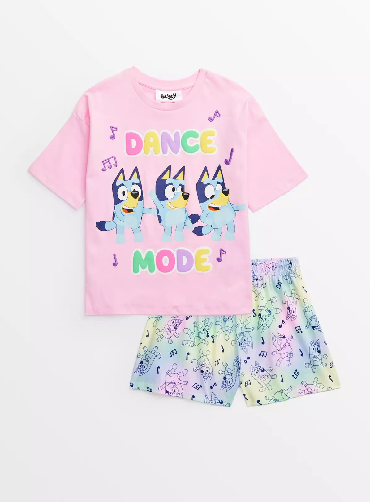 Bluey Dance Mode Short Sleeve Pyjamas 1-1.5 Years 3 Bluey Dance Mode Short Sleeve Pyjamas 1-1.5 Years