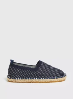 Navy Knitted Espadrilles 11 Infant -Hush Puppies Clothing Sale tuc144020422 Navy R Z001A