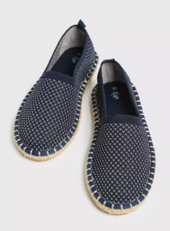 Navy Knitted Espadrilles 11 Infant -Hush Puppies Clothing Sale tuc144020422 Navy R Z002A