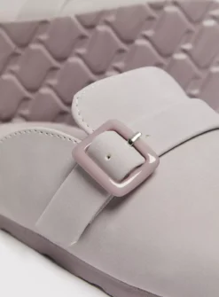 Lilac Footbed Slip-On Clogs 1 -Hush Puppies Clothing Sale tuc144020529 Lilac R Z003A