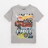 Hot Wheels Grey Graphic T-Shirt 13 Years -Hush Puppies Clothing Sale tuc144045937 Grey R Z001A 1