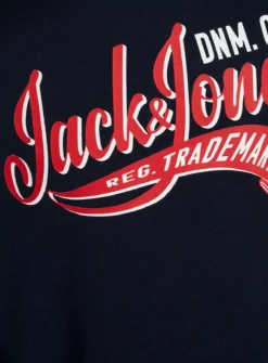 JACK & JONES JUNIOR Graphic Hooded Sweatshirt 8 Years -Hush Puppies Clothing Sale tuc144091589 Navy R Z002A