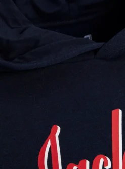 JACK & JONES JUNIOR Graphic Hooded Sweatshirt 8 Years -Hush Puppies Clothing Sale tuc144091589 Navy R Z003A