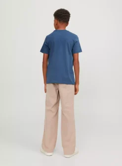 JACK & JONES JUNIOR Short Sleeved Graphic Tshirt 12 Years -Hush Puppies Clothing Sale tuc144092531 Blue R Z004A