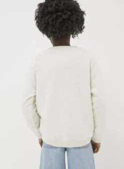 FATFACE Butterfly Crew Sweatshirt 3-4 Years -Hush Puppies Clothing Sale tuc144130040 White R Z002A 1