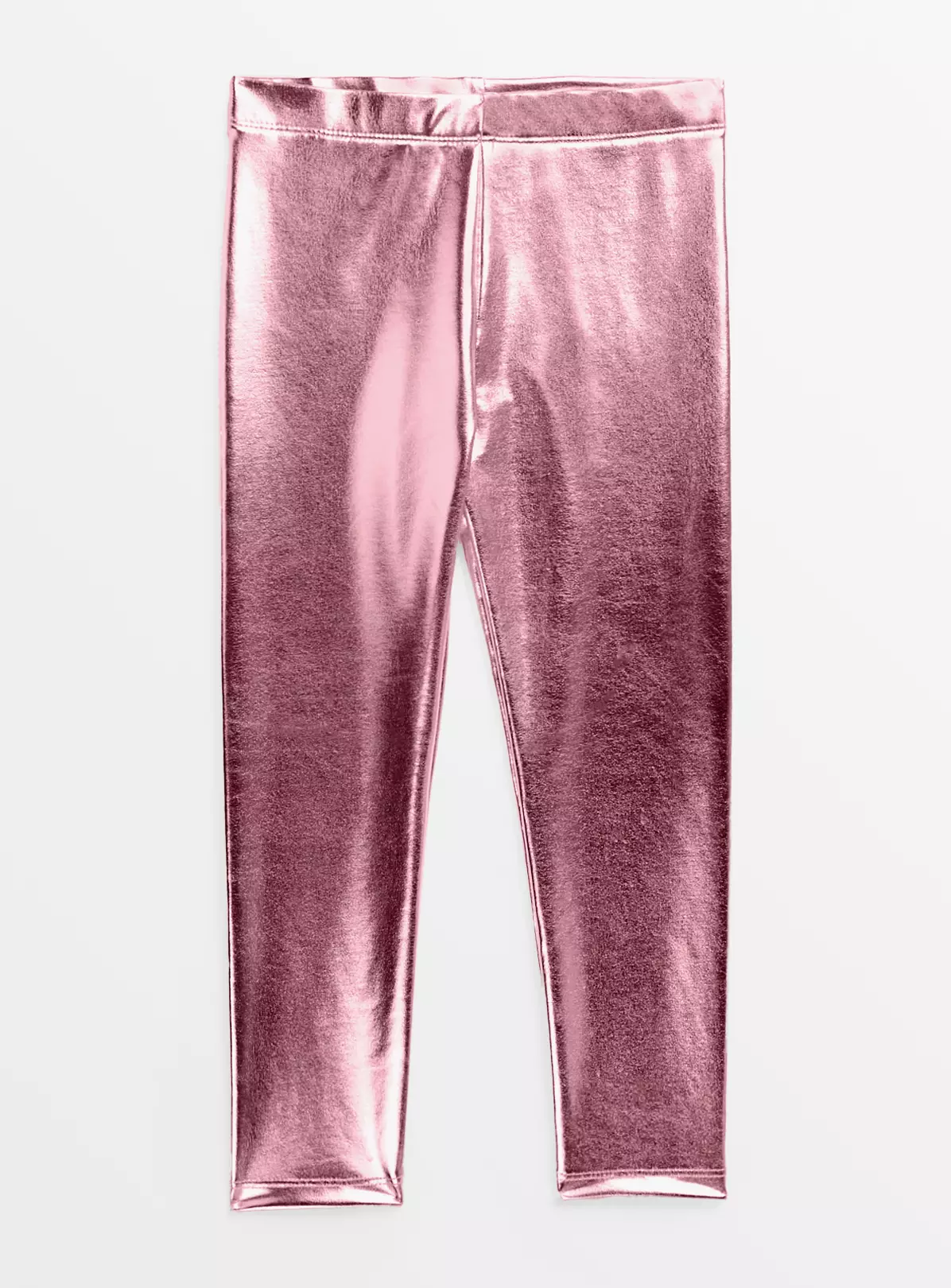 Pink Metallic Leggings 5 Years 4 Pink Metallic Leggings 5 Years - Image 2