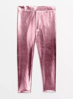 Pink Metallic Leggings  9 Years -Hush Puppies Clothing Sale tuc144187361 Pink R Z001A
