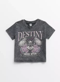 Charcoal Grey Eagle Slim Fit T-Shirt 7 Years 5 Charcoal Grey Eagle Slim Fit T-Shirt 7 Years -Hush Puppies Clothing Sale tuc144188452 Grey R Z001A 2