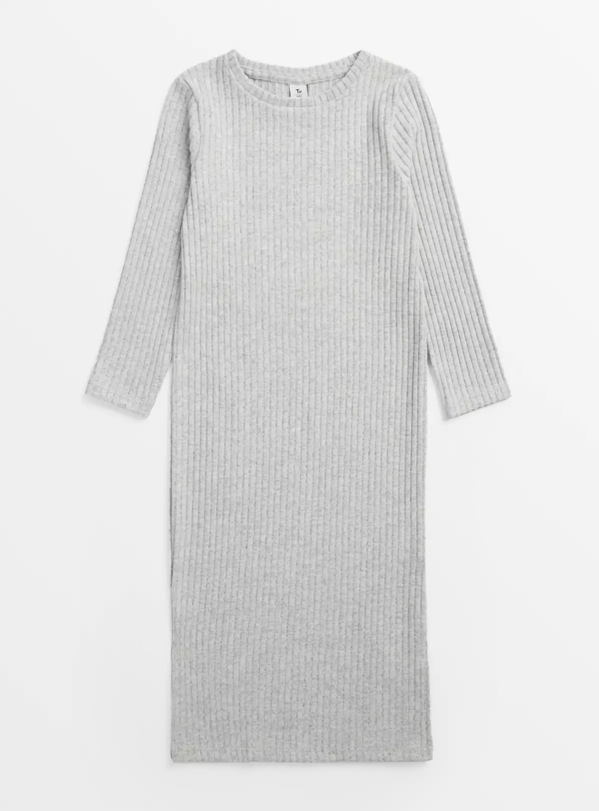 Grey Soft Knit Column Dress 13 Years 3 Grey Soft Knit Column Dress 13 Years