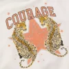 Cream Leopard Graphic Sweatshirt 13 Years -Hush Puppies Clothing Sale tuc144195396 Cream R Z002A 8