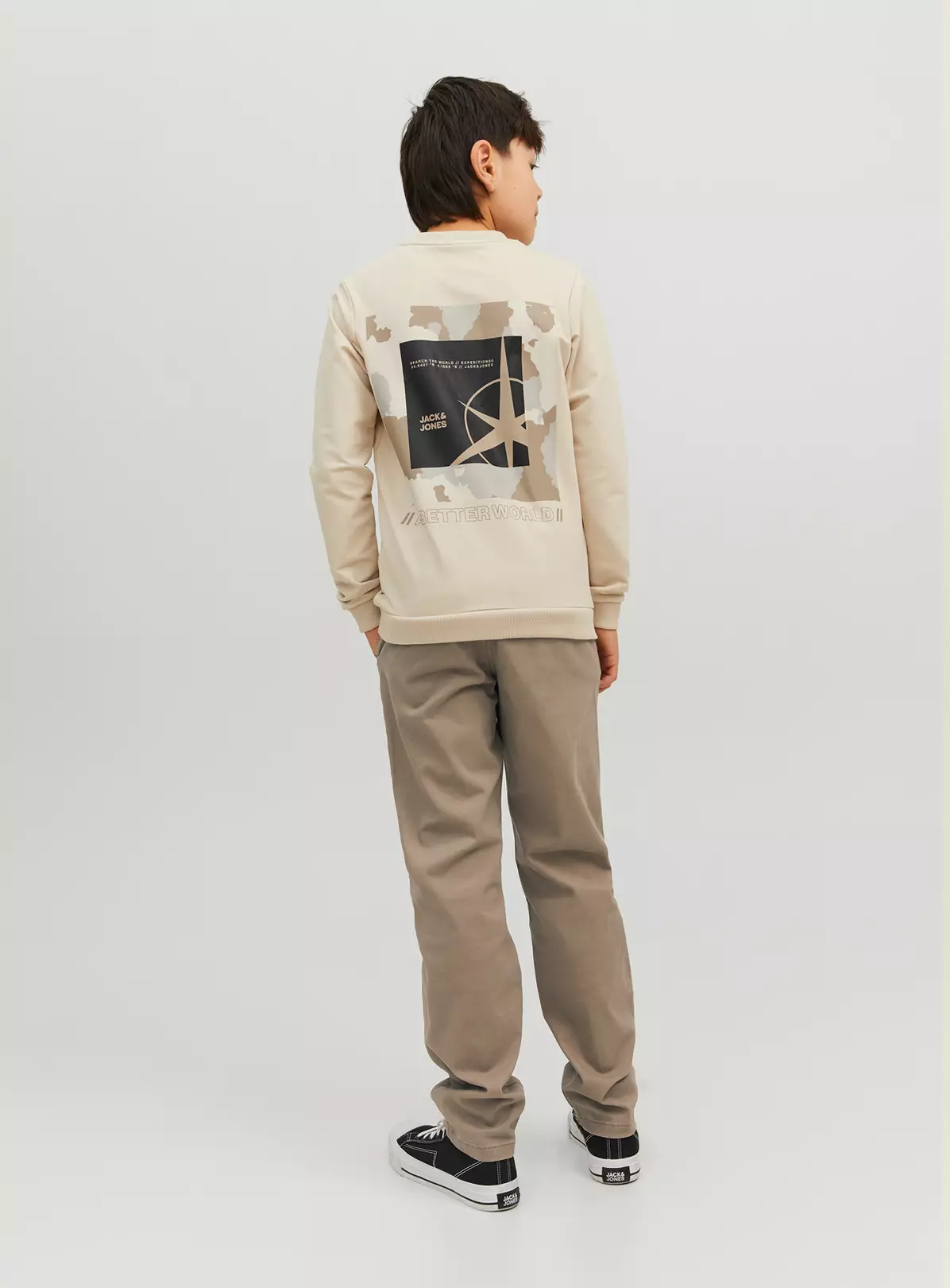 JACK & JONES JUNIOR Beige Marco Trousers Junior 10 Years 7 JACK & JONES JUNIOR Beige Marco Trousers Junior 10 Years - Image 5