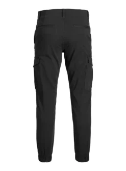 JACK & JONES JUNIOR Black Marco Cuffed Trousers Junior 12 Years -Hush Puppies Clothing Sale tuc144200010 Black R Z002A