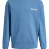 JACK & JONES JUNIOR Blue Crew Neck Sweatshirt Junior 8 Years -Hush Puppies Clothing Sale tuc144204387 Blue R Z001A