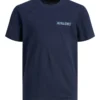 JACK & JONES JUNIOR Navy Short Sleeved Crew Neck Tee Junior 6 Years -Hush Puppies Clothing Sale tuc144204580 Navy R Z001A