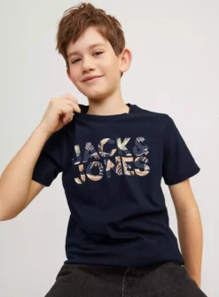 JACK & JONES JUNIOR Navy Logo Short Sleeved Tee Junior 6 Years -Hush Puppies Clothing Sale tuc144204951 Navy R Z002A