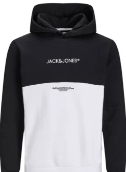 JACK & JONES JUNIOR Black Jjeryder Hoodie Junior 12 Years
