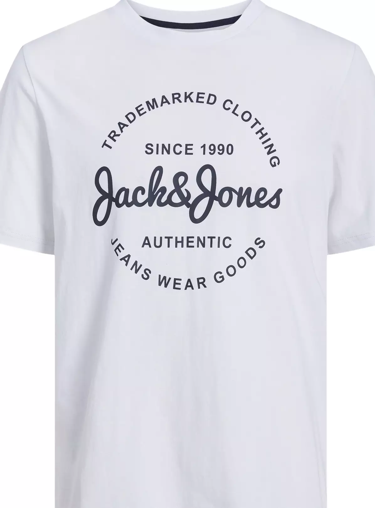 JACK & JONES JUNIOR White Jjforest Short Sleeved Crew Neck Tee Junior 14 Years 4 JACK & JONES JUNIOR White Jjforest Short Sleeved Crew Neck Tee Junior 14 Years - Image 2