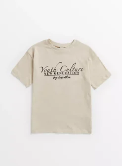 Stone Graphic Back Print T-Shirt9 Years