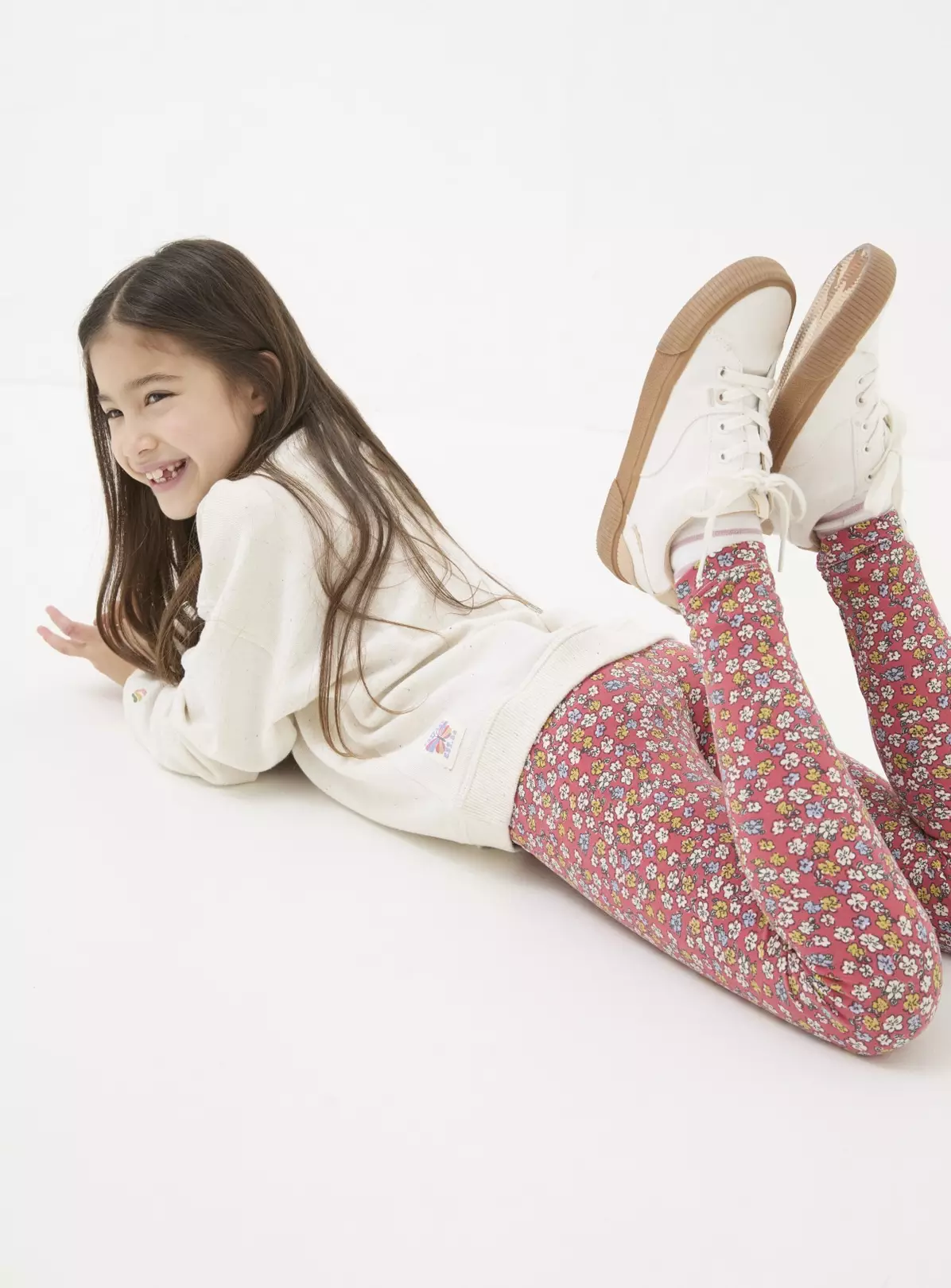 FATFACE 2 Pack Ditsy Floral Leggings 5-6 Years 5 FATFACE 2 Pack Ditsy Floral Leggings 5-6 Years - Image 3