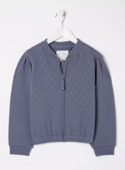 FATFACE Quilted Bomber Jacket 3-4 Years -Hush Puppies Clothing Sale tuc144340688 Blue R Z005A 1