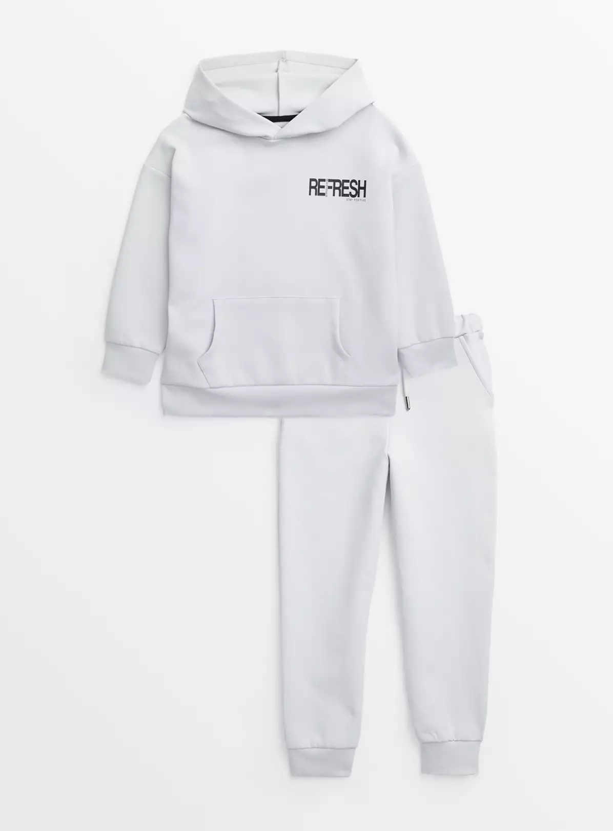 Grey Refresh Hoodie & Joggers 6 Years 4 Grey Refresh Hoodie & Joggers 6 Years - Image 2