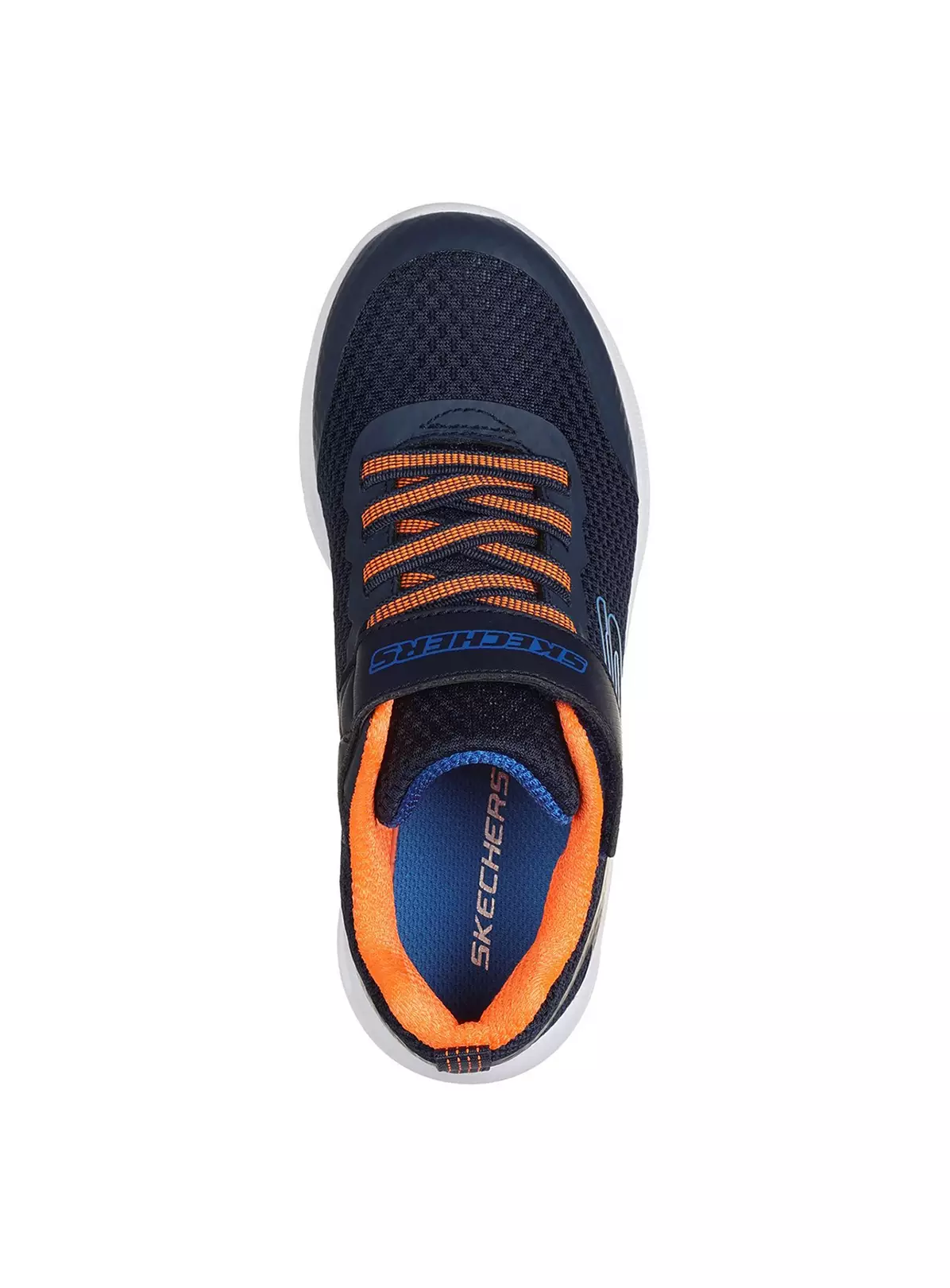 SKECHERS Microspec Max Trainers Navy And Orange 2 6 SKECHERS Microspec Max Trainers Navy And Orange 2 - Image 4