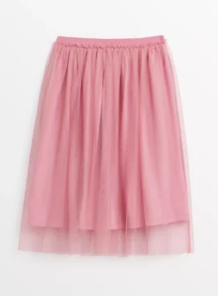 Blush Pink Midi Tutu Skirt 12 Years 5 Blush Pink Midi Tutu Skirt 12 Years -Hush Puppies Clothing Sale tuc144420151 Pink R Z001A 1