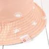 GRASS & AIR Sun Print Bucket Hat Peach 5-6 Years -Hush Puppies Clothing Sale tuc144423037 Orange R Z003A 1
