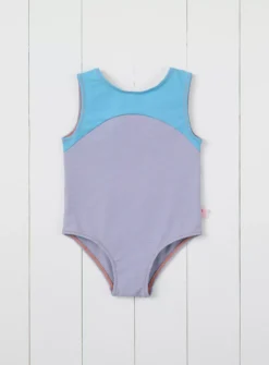GRASS & AIR Colourblock Swimsuit Lavender 12 - 18 Month -Hush Puppies Clothing Sale tuc144423184 Purple R Z001A