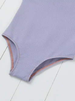 GRASS & AIR Colourblock Swimsuit Lavender 3-4 Years -Hush Puppies Clothing Sale tuc144423184 Purple R Z003A 1
