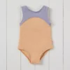 GRASS & AIR Colourblock Swimsuit Peach 18-24 Month -Hush Puppies Clothing Sale tuc144423272 Orange R Z001A 1