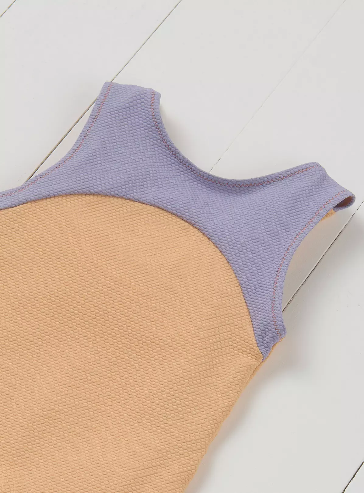 GRASS & AIR Colourblock Swimsuit Peach 2-3 Years 5 GRASS & AIR Colourblock Swimsuit Peach 2-3 Years - Image 3