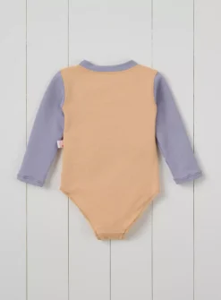 GRASS & AIR Long Sleeve S Colourblock Swimsuit Peach 18-24 Month -Hush Puppies Clothing Sale tuc144424873 Orange R Z004A