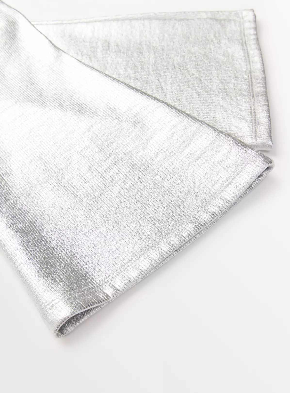 Metallic Silver Flared Trousers 11 Years 4 Metallic Silver Flared Trousers 11 Years - Image 2