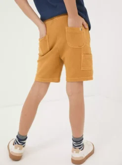 FATFACE Eddie Sweat Shorts Yellow 10-11 Years